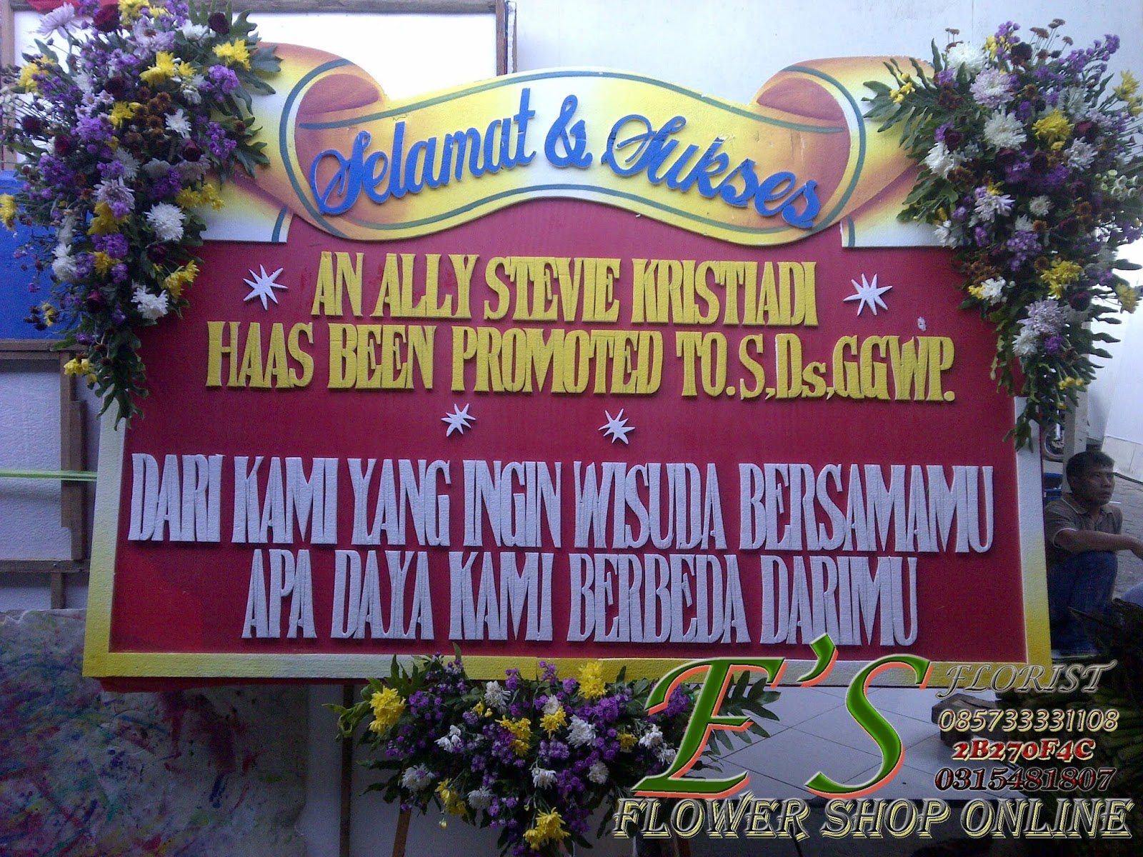  Bunga  Wisuda  Murah E S Florist Ponorogo