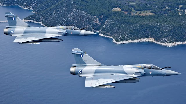 Turquia nega escaramuça. Mirage 2000 Grego cai apos intercepetar aeronaves turcas.