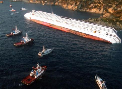 Italian Cruise Ship Sunk