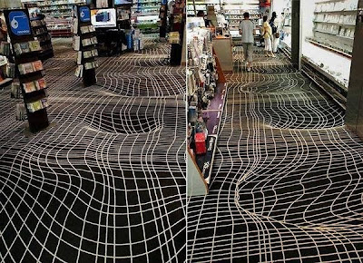 Optical Illusion carpet