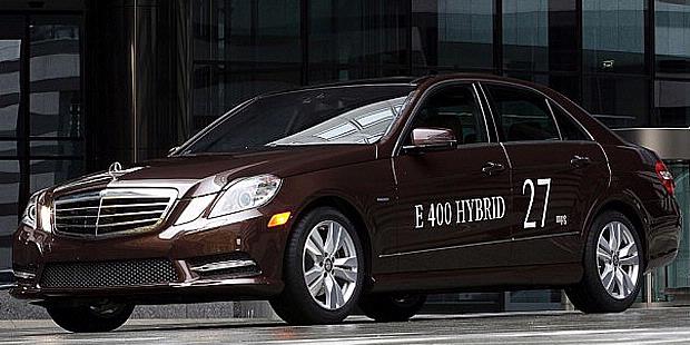 Mercedes-Benz E400 Hybrid front view