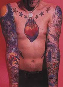 Davey Havok Tattoos - Celebrity Tattoo Images