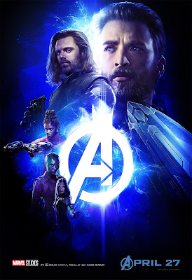 Marvel Avengers Infinity War poster Steve Rogers Bucky Barnes Shuri Nebula Mantis