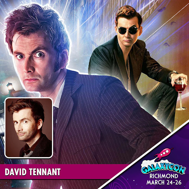 David Tennant - GalaxyCon Richmond Comic Con fan convention - Friday 24th and Saturday 25th March 2023