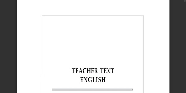 English Hand Book 