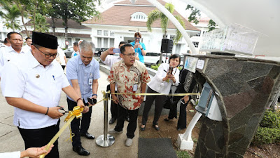 Mang Oded Apresiasi PT. Bio Farma Buat 4 Water Station