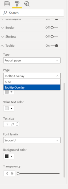 screenshot tooltip format options