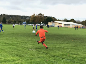 Picture: Football match action between Barnetby United and Briggensians in 2017 - see Nigel Fisher's Brigg Blog