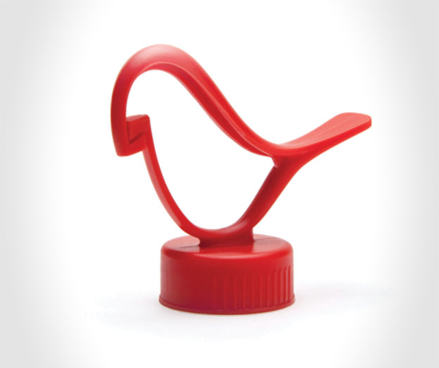 Bird Bottle Lid Clip