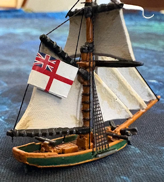 Warlord Games Black Seas Cutter Painted