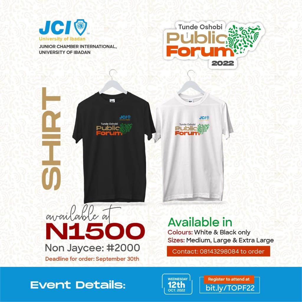 JCIN-UI to Hold 32nd Tunde Oshobi Public Forum, Engages Young People on Good Governance