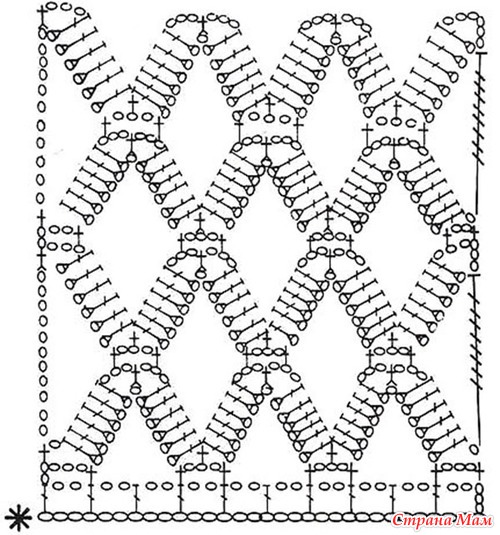 Diamond Top Crochet Pattern Free