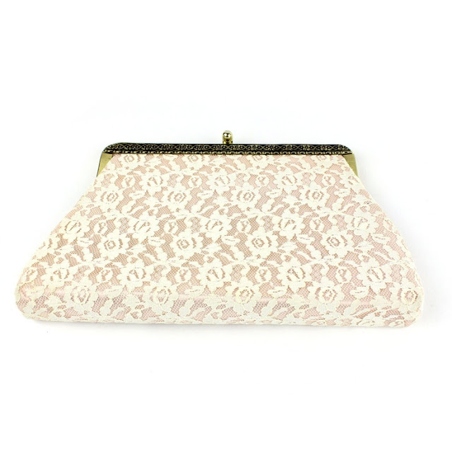 lace clutch