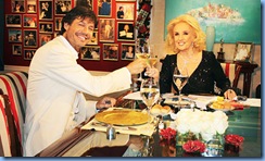 marcelo tinelli con mirtha