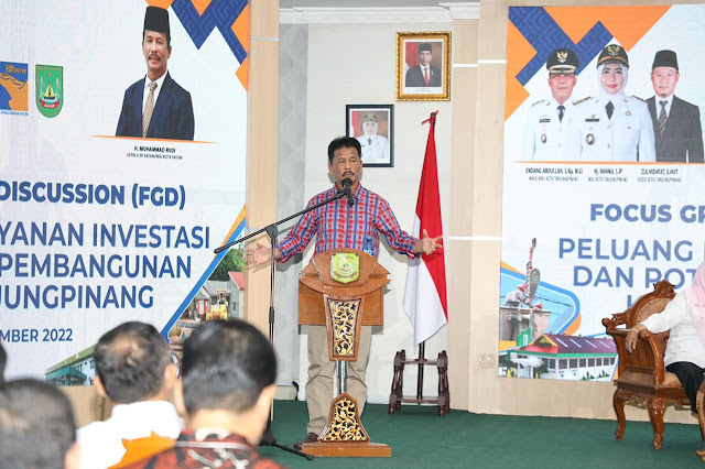 Kepala BP Batam Muhammad Rudi Ingin Ekonomi Tanjung Pinang Tumbuh Seperti Batam