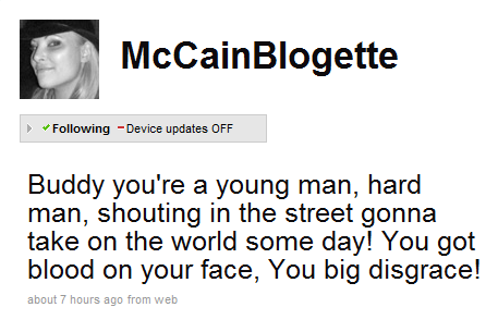 meghan mccain twitter photo. 2010 2010 meghan mccain