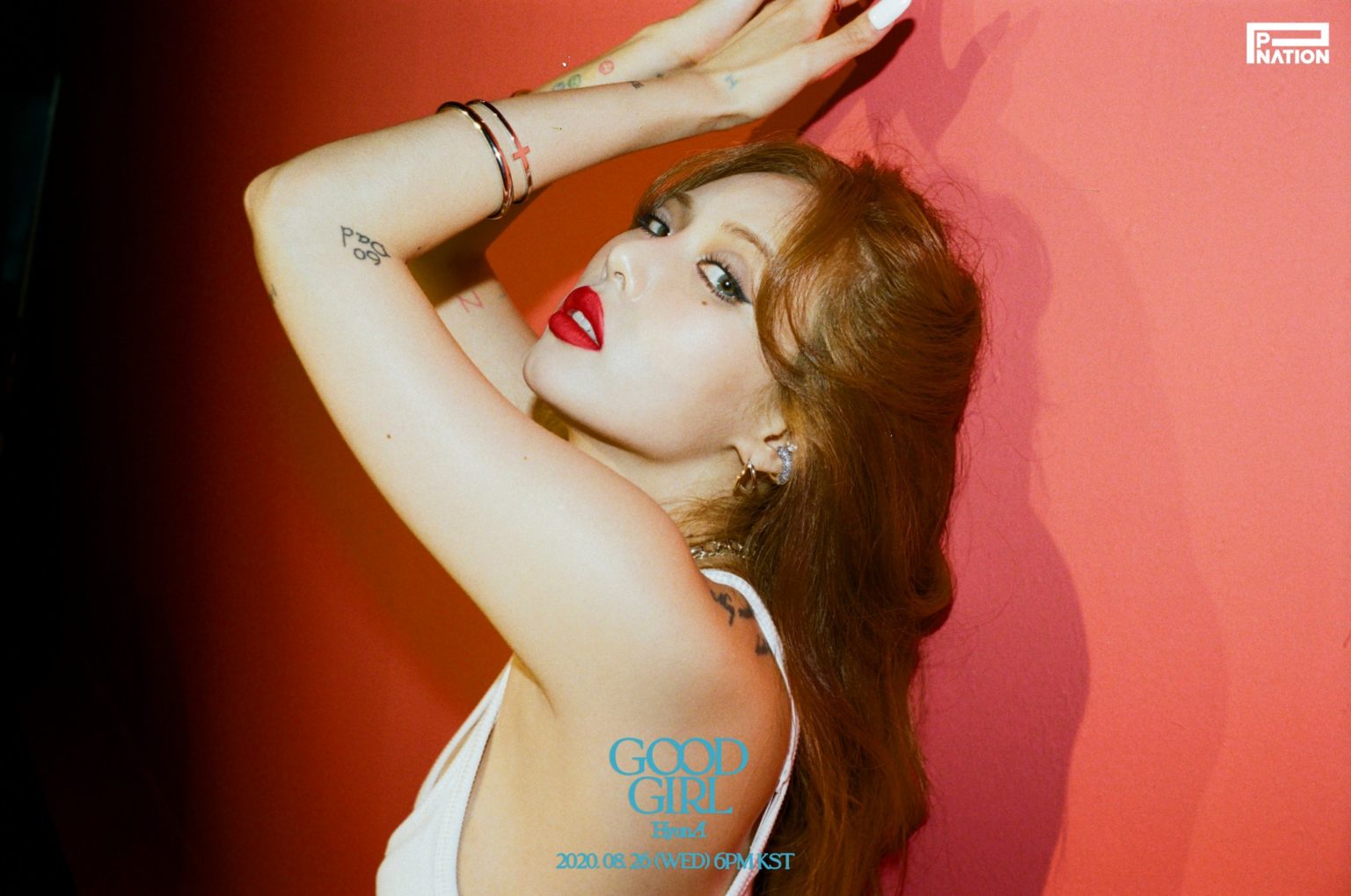 Hyuna Reveals Sexy Teaser Photos for Pre-Release Song 'GOOD GIRL'