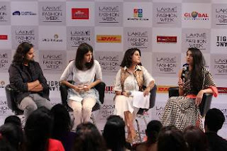 Indian textile day workshop at Lakmé Fashion Week