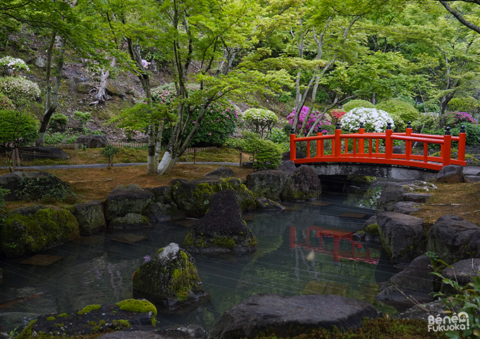 祐徳稲荷神社の日本庭園