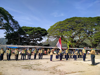 Pelantikan Hizbul Wathan di Kaki Gunung Wilis