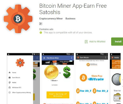 Bitcoin Miner App- Earn Free Satoshis