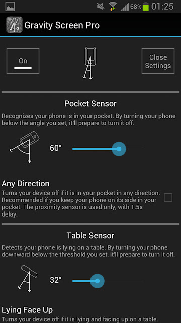 Gravity Screen Pro - On / Off 1.65 (v1.65) APK