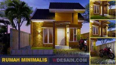 Rumah Minimalis 6x12 3 Kamar Tidur Desain Rumah Minimalis