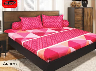 sprei my love motif andro