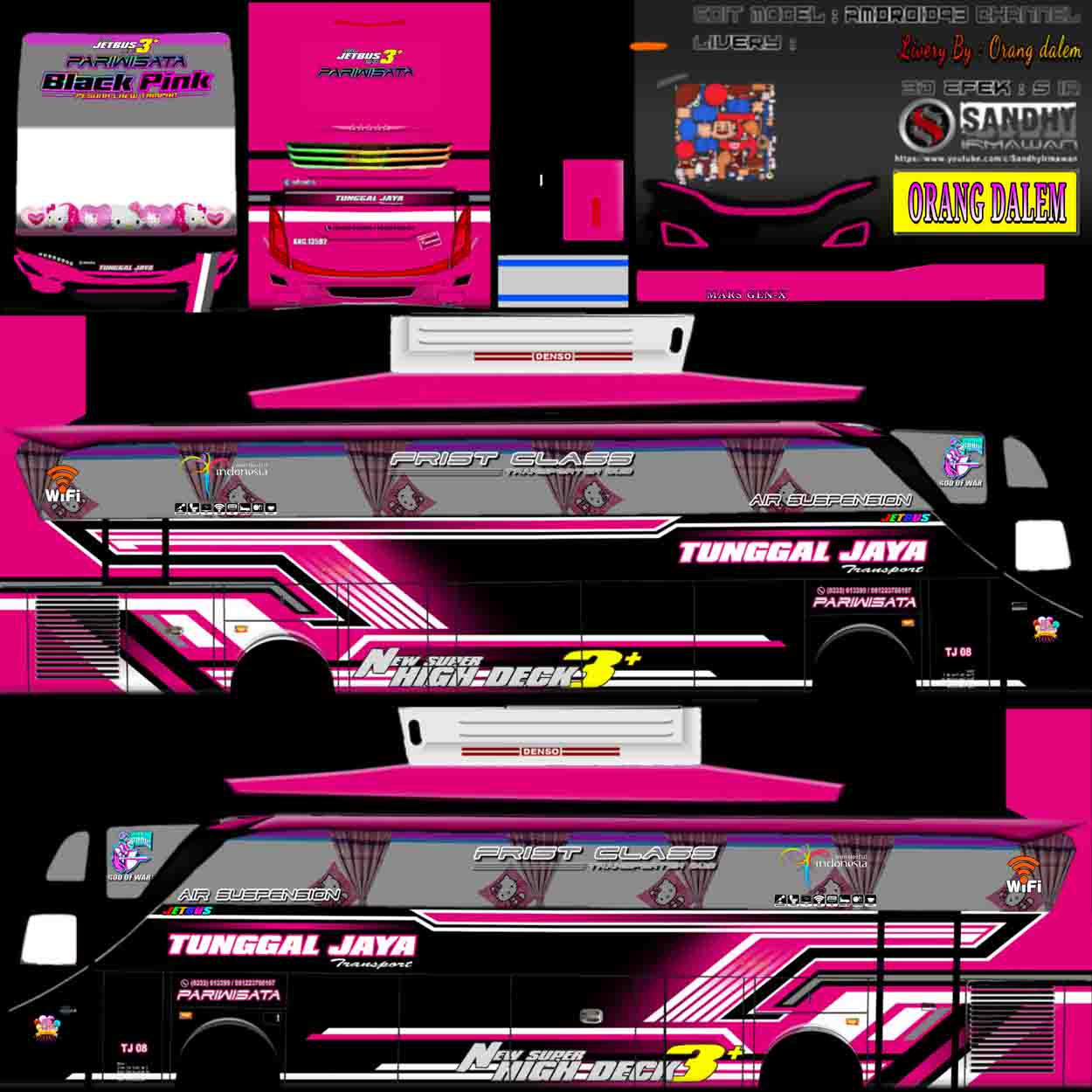 livery bussid blackpink