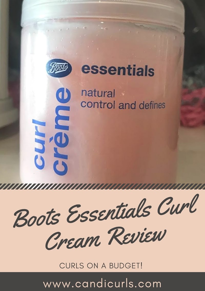 Boots Curl Cream | Curls on a budget