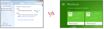 restore win 7 v/s restore win 8