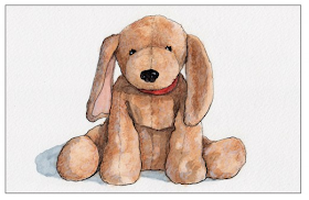 stuffed animal toy portrait