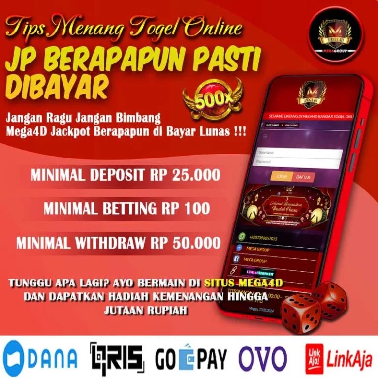 MEGA4D >>>> AGEN TOGEL ONLINE RESMI DAN TERPERCAYA 🦇🦇