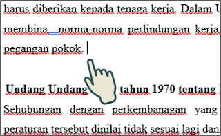 Cara Manual Menyisipkan Page Break 1