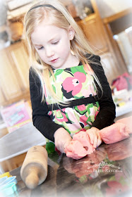 Pink Homemade Playdough Recipe Bliss-Ranch.com