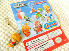 Toys for a Pound haul- super mario brothers toad keychain figure