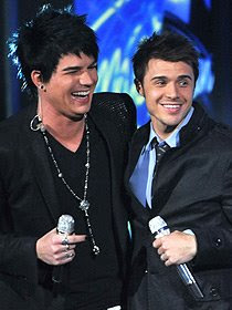 Adam Lambert and Kris Allen