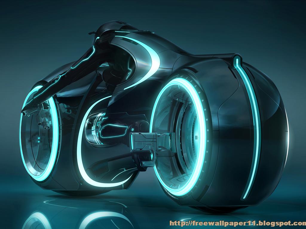 Tron Light Cycle Wallpaper