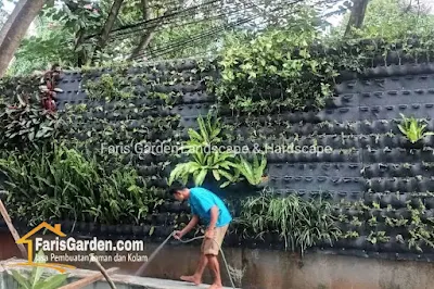 Jasa Vertical Garden Bojonegoro - Tukang Taman Vertical Sintetis dan Vertical Asli di Bojonegoro