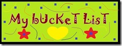 bucket list
