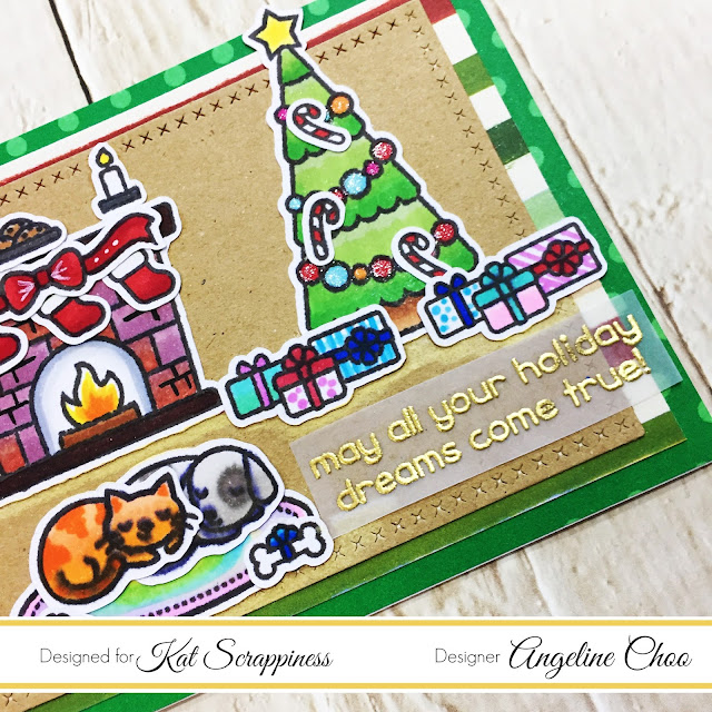 ScrappyScrappy: Christmas Dreams with Kat Scrappiness #scrappyscrappy #katscrappiness #lawnfawn #lawnfawnatics #christmasdreams #christmas #christmascard #card #cardmaking #copicmarkers #papercraft #katscrappinessdie #spectrumnoir #scanncut