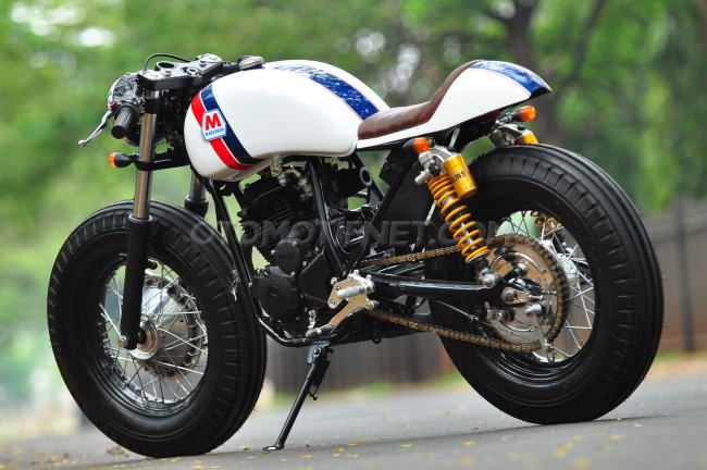 Foto Modifkasi Yamaha Scorpio Z Cafe Racer Montok