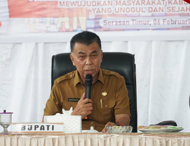 Buka Pelaksanaan Musrenbang Tingkat Kecamatan Serasan Timur, Bupati Natuna Sampaikan Ini