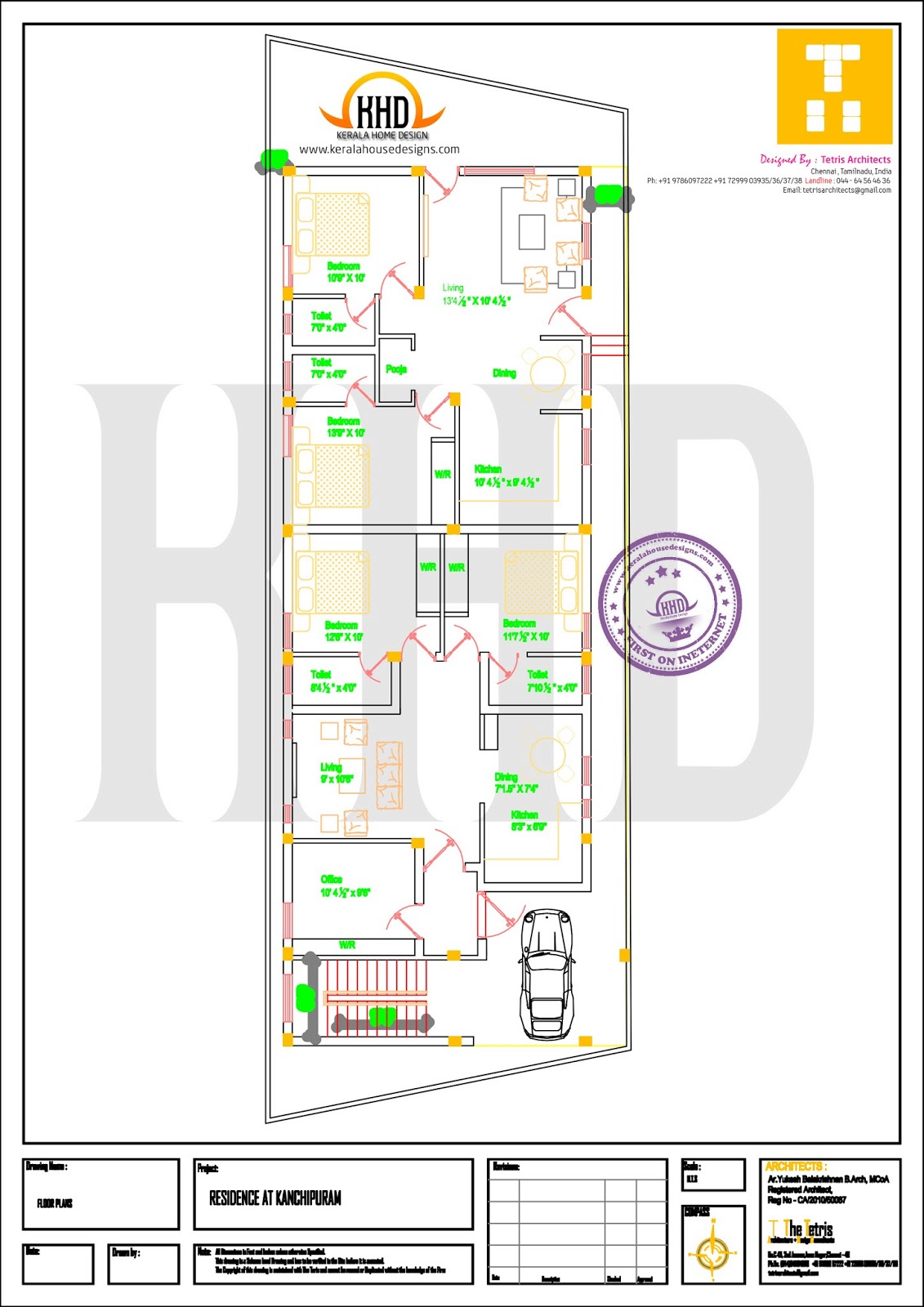 G 1 Residential Structure at Kanchipuram Tamilnadu  