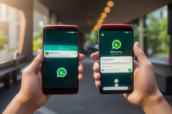 whatsapp on two phones