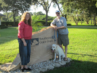 We are standing at the Southeastern rock sign.  I'm on the left and Fred and Jam are on the right.  Jam is sitting.  Fred and I are standing.