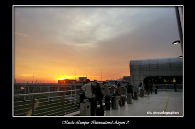 Air Asia, Kuala Lumpur International Airport 2, KLIA 2, Sunset at Airport, Senja di Bandara, Dawn