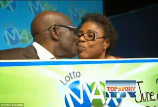image result for  Nigerian couple in Canada who won $50m Lottery