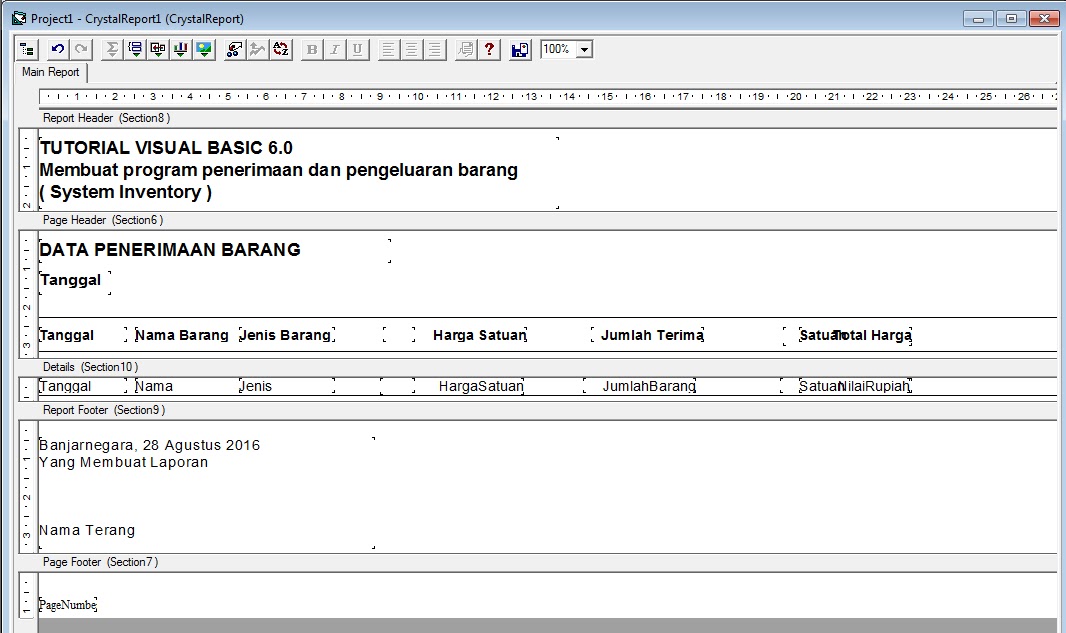 Source Coding Program Pengolahan Data Distribusi Barang