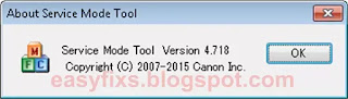 Canon Service Tool v.4718